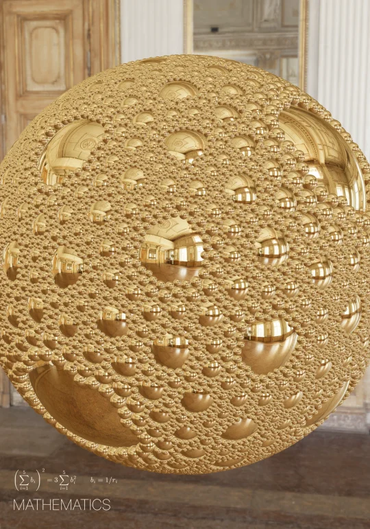 Apollonian gasket poster